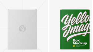 Paper Box Mockup